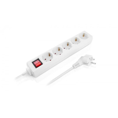 Фільтр живлення REAL-EL RS-Protect M 5м White (EL122300029) Фільтр живлення REAL-EL RS-Protect M 5м White (EL122300029)
