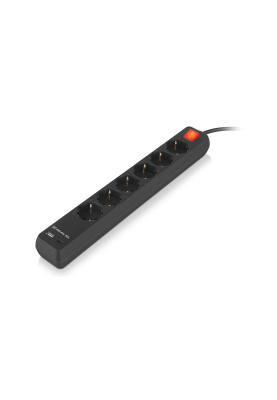 Фільтр живлення REAL-EL RS-Protect 605 3м Black (EL122300041)