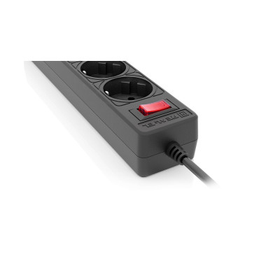 Фільтр живлення REAL-EL RS-Protect 505 1.8 м Black (EL122300044) Фільтр живлення REAL-EL RS-Protect 505 1.8 м Black (EL122300044)