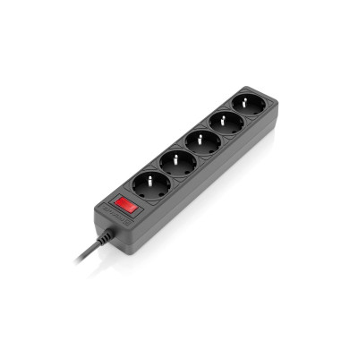 Фільтр живлення REAL-EL RS-Protect 505 1.8 м Black (EL122300044) Фільтр живлення REAL-EL RS-Protect 505 1.8 м Black (EL122300044)