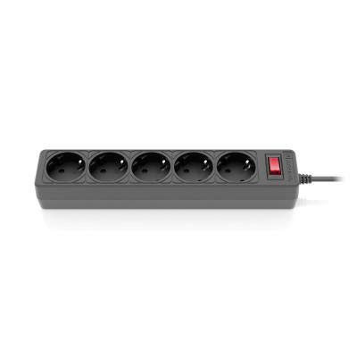 Фільтр живлення REAL-EL RS-Protect 505 1.8 м Black (EL122300044) Фільтр живлення REAL-EL RS-Protect 505 1.8 м Black (EL122300044)