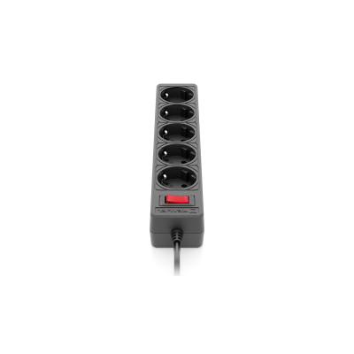 Фільтр живлення REAL-EL RS-Protect 505 1.8 м Black (EL122300044) Фільтр живлення REAL-EL RS-Protect 505 1.8 м Black (EL122300044)