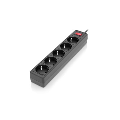 Фільтр живлення REAL-EL RS-Protect 505 1.8 м Black (EL122300044) Фільтр живлення REAL-EL RS-Protect 505 1.8 м Black (EL122300044)