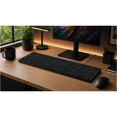 Клавіатура REAL-EL RK-7050 Black Клавіатура REAL-EL RK-7050 Black