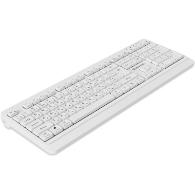 Клавіатура бездротова REAL-EL RK-761W White Клавіатура бездротова REAL-EL RK-761W White