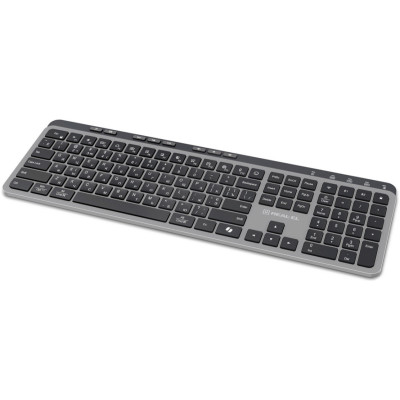 Клавіатура бездротова REAL-EL RK-737W Black/Grey Клавіатура бездротова REAL-EL RK-737W Black/Grey