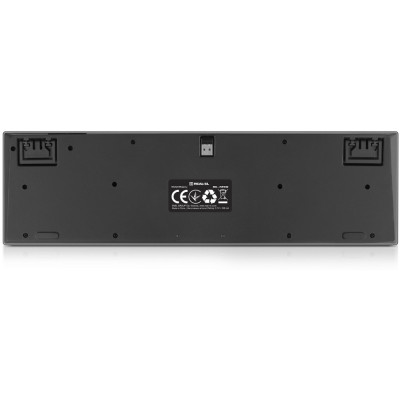 Клавіатура бездротова REAL-EL RK-725W Black Клавіатура бездротова REAL-EL RK-725W Black