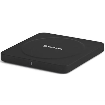 Бездротовий зарядний пристрій REAL-EL WL-710 1.5A 5W Black Бездротовий зарядний пристрій REAL-EL WL-710 1.5A 5W Black