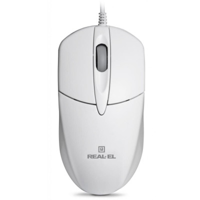 Миша REAL-EL RM-211 White (EL123200014)