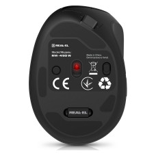 Миша бездротова REAL-EL RM-490W Black Миша бездротова REAL-EL RM-490W Black