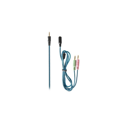 Гарнітура REAL-EL GDX-7500 Black/Blue Гарнітура REAL-EL GDX-7500 Black/Blue