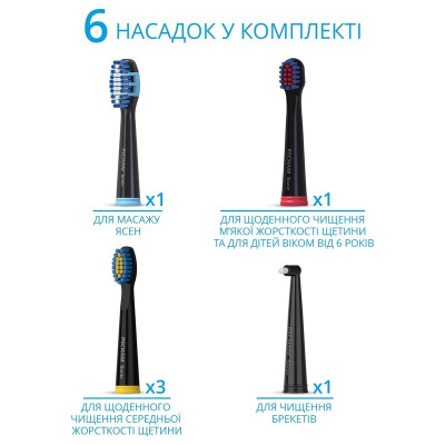 Електрична зубна щітка Pecham Travel PC-080 Black Електрична зубна щітка Pecham Travel PC-080 Black