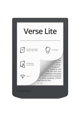 Електронна книга PocketBook 619 Verse Lite Midnight Grey (PB619-T-CIS)