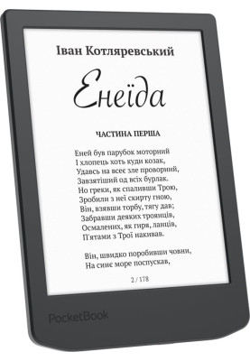 Електронна книга PocketBook 619 Verse Lite Midnight Grey (PB619-T-CIS)