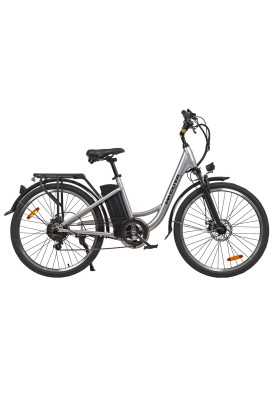 Електровелосипед Maxxter City 2.0 Silver
