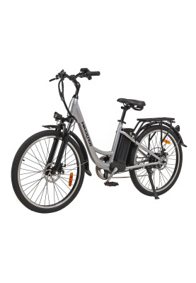 Електровелосипед Maxxter City 2.0 Silver