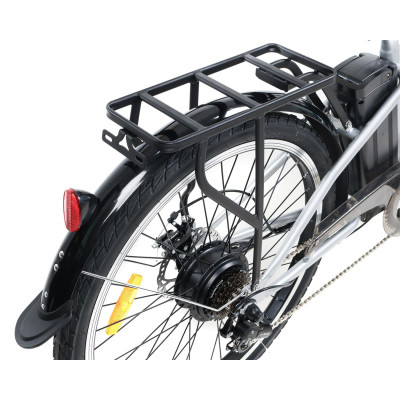 Електровелосипед Maxxter City 2.0 Silver