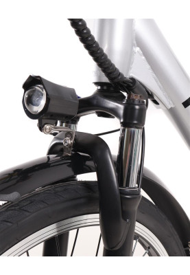 Електровелосипед Maxxter City 2.0 Silver