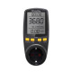 Енергометр цифровий (W/V/A/C/Hz/KWh) СolorWay для розетки (16A/3680W) (CW-VM16-02D)