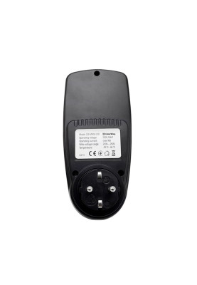 Енергометр цифровий (W/V/A/C/Hz/KWh) СolorWay для розетки (16A/3680W) (CW-VM16-02D)