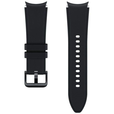 Ремінець Samsung Ridge Sport Band для Samsung Galaxy (20mm, S/M) / Watch 4 / Watch 5 / Watch 6 Black (ET-SFR88SBEGRU) OEM