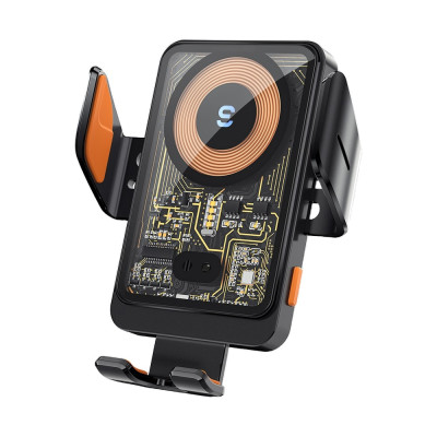 Тримач для телефона Essager Junyi 15W Wireless Phone Holder for Car (Air Outlet Type) Black (EZJWX-JY01-Z) Тримач для телефона Essager Junyi 15W Wireless Phone Holder for Car (Air Outlet Type) Black (EZJWX-JY01-Z)