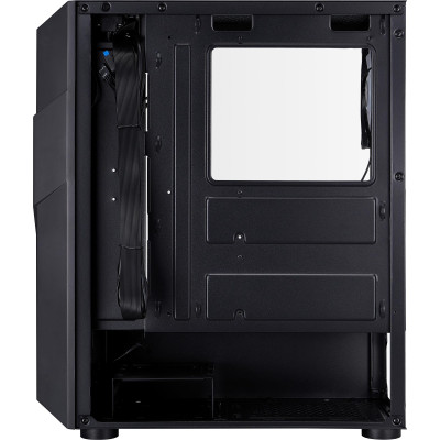 Корпус 1stPlayer F3-A-BK-4F1 Black без БЖ