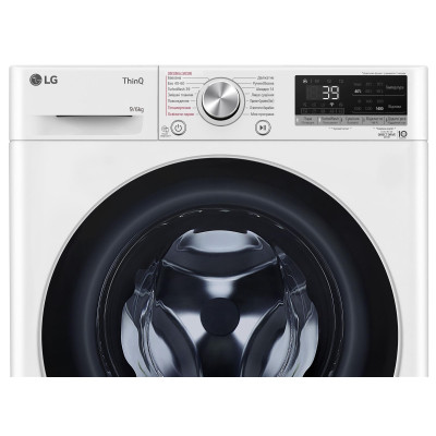 Пральна машина з сушкою LG F4V7VG1W