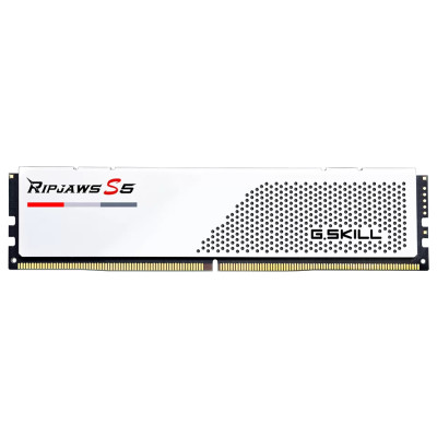 Модуль пам`ятi DDR5 2x16GB/5600 G.Skill Ripjaws S5 White (F5-5600J4040C16GX2-RS5W)