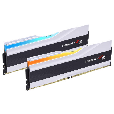 Модуль пам`ятi DDR5 2x16GB/7200 G.Skill Trident Z5 RGB White (F5-7200J3445G16GX2-TZ5RW) Модуль пам`ятi DDR5 2x16GB/7200 G.Skill Trident Z5 RGB White (F5-7200J3445G16GX2-TZ5RW)