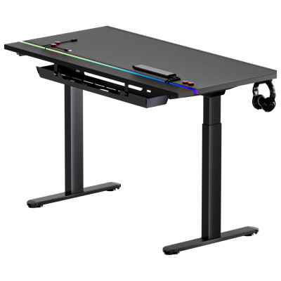 Геймерський стіл 1stPlayer F.A.S.T Black (FAST-1470-RGB-BK)