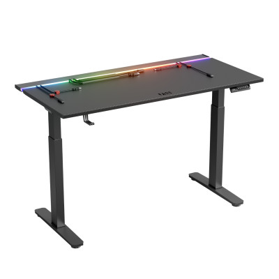 Геймерський стіл 1stPlayer F.A.S.T Black (FAST-1470-RGB-BK) Геймерський стіл 1stPlayer F.A.S.T Black (FAST-1470-RGB-BK)