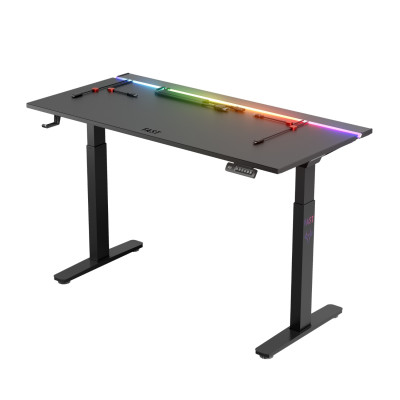 Геймерський стіл 1stPlayer F.A.S.T Black (FAST-1470-RGB-BK) Геймерський стіл 1stPlayer F.A.S.T Black (FAST-1470-RGB-BK)