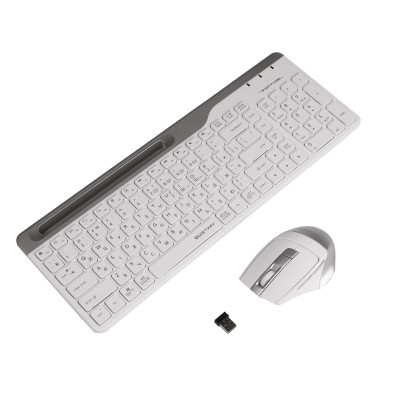 Комплект (клавіатура, миша) бездротовий A4Tech FB2535C Icy White Комплект (клавіатура, миша) бездротовий A4Tech FB2535C Icy White