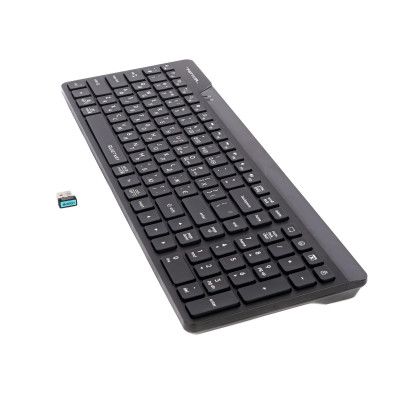 Клавіатура бездротова A4Tech FBK23 AS Black