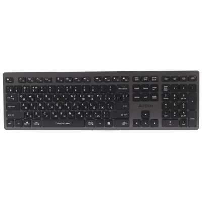 Клавіатура бездротова A4Tech FBX50C Grey