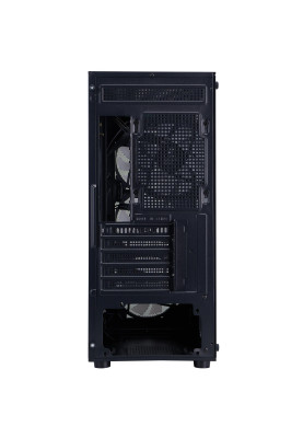 Корпус 1stPlayer FD3-M-BK-4F7 Black без БЖ