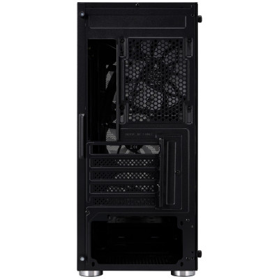 Корпус 1stPlayer FD5-M-BK-4F1 Black без БЖ