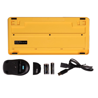 Комплект (клавіатура, миша) бездротовий A4Tech FG1110 Bumblebee USB