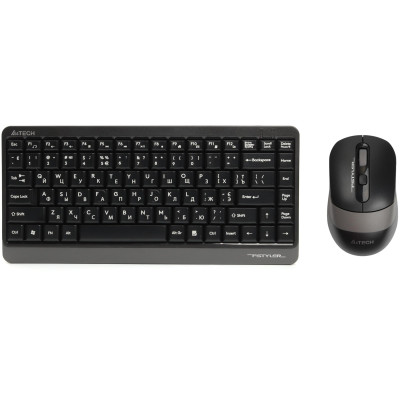 Комплект (клавіатура, миша) бездротовий A4Tech FG1110 Grey