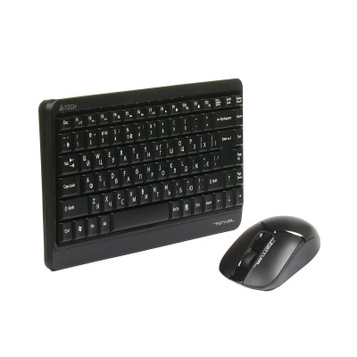 Комплект (клавіатура, миша) бездротовий A4Tech FG1112 Black