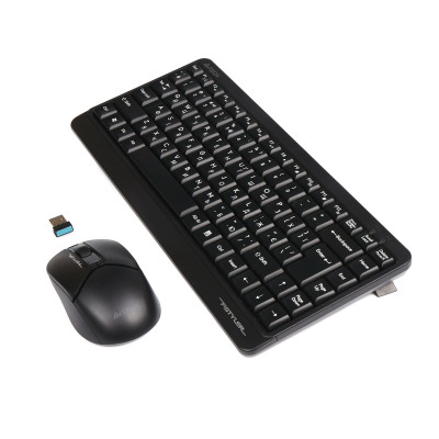 Комплект (клавіатура, миша) бездротовий A4Tech FG1112 Black
