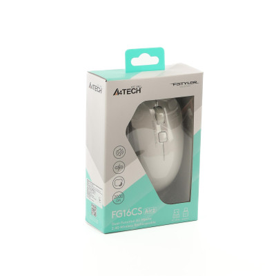 Миша бездротова A4Tech Fstyler FG16CS Air2 White