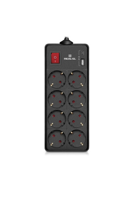 Фільтр живлення REAL-EL RS-Protect 805 1.8м Black (EL122300042)