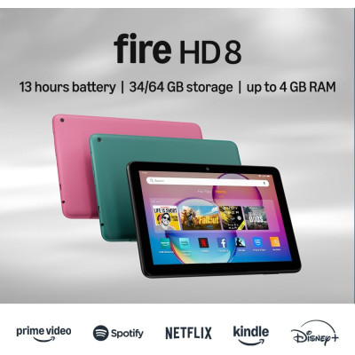 Планшет Amazon Fire HD 8 (12th Gen) (2024) 4/64GB Black_JP