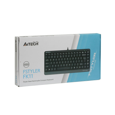 Клавіатура A4Tech FK11 Ukr Grey Клавіатура A4Tech FK11 Ukr Grey