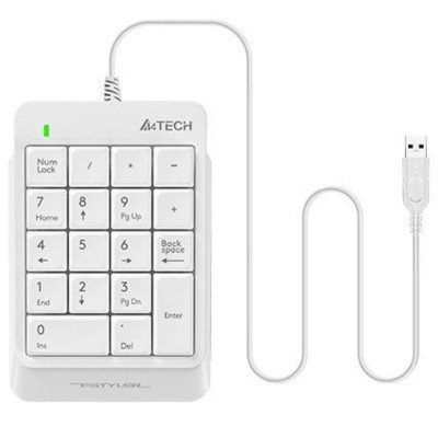 Цифровий клавiатурний блок A4Tech FK13P White Цифровий клавiатурний блок A4Tech FK13P White