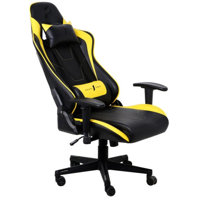 Крісло для геймерів 1stPlayer FK2 Black/Yellow Крісло для геймерів 1stPlayer FK2 Black/Yellow