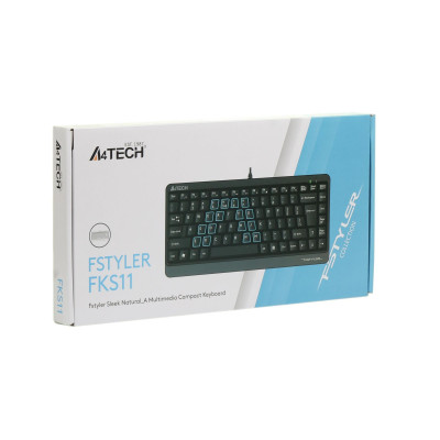 Клавіатура A4Tech Fstyler FKS11 Grey Клавіатура A4Tech Fstyler FKS11 Grey