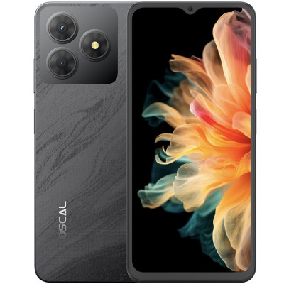 Смартфон Oscal Flat 2 4/128GB Phantom Black